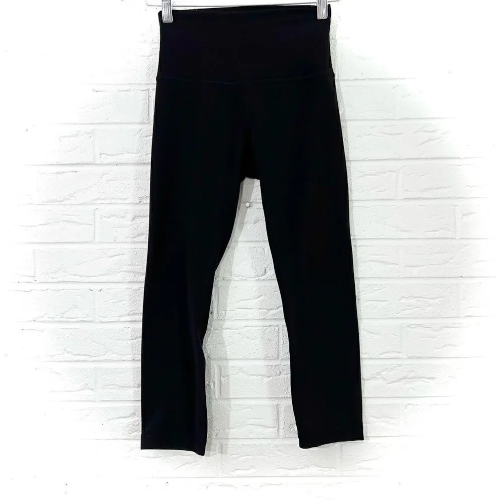 Lululemon Align Crop 21” Black Size 4